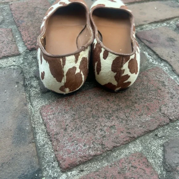 Pony Hair Ballet Flats - Picture 4 of 8